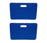 Segrehy Cuscinetti in ginocchio da giardino ad alta densità ad alta densità eva tappetino protezione da ginocchio per giardinaggio per la pulizia di yoga esercizio 2 confezione 16,9 x 11 (Blu)