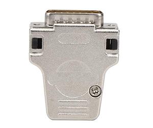 Segrehy DB15P 180 D SUB Connettore seriale 15 pin maschio Guscio metallico Interfaccia VGA resistente al fuoco ad alta frequenza per ingegneria elettrica Saldatura PCB in lega di zinco