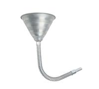 Segrehy Funta imbuto di innesco universale in acciaio al carbonio con imbuto con flessibilità flessibile infusione liquida a più angoli per motocicli di automobili camions arrugginiti