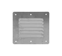 Segrehy Griglia di Ventilazione Rettangolare in Acciaio Inossidabile per imbarcazioni Marine, Resistente, antiruggine, per Navi, Yacht, roulotte, Case, 127x115 mm, 5,0x4,5 Pollici