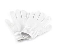 Segrehy Guanti resistenti al taglio anticoncero protezione duratura ad alte prestazioni per il lavoro macellaio di giardinaggio elaborazione alimentare industriale bianco 24 x 12 cm 1