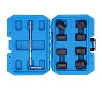 Segrehy Installatore di rimozione del perno per carrello per auto 9pcs Nessun danno filettatura M10x1.5 M10X1.25 M8X1.25 M6X1.0