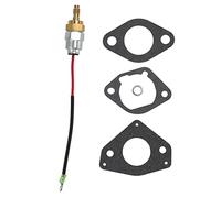 Segrehy Kit di Sostituzione del solenoide carburatore carburatore Premium in Alluminio Durevole Facile da installare per i Motori di Comando e Coraggio includono guarnizioni e lavatrici