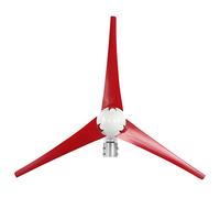 Segrehy Kit generatore Eolico NE400S3 400 W, Mulino a ad Alta efficienza con Pale in Fibra di Nylon per di energia rinnovabile per Fattoria Domestica, 24 V, 3 Pale