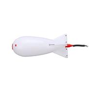 Segrehy Lanciatore esche per carpe, grande galleggiante per bomba, porta esche esche esche per mangime, strumento per nidificare la pesca in materiale PP con buona tenuta all'aria, facile da lanciare