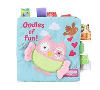 Segrehy Libro di Stoffa per Bambini Giocattolo educativo per Animali Carini con Tessuto Morbido Resistente all'Usura con sonaglio per l'apprendimento della Ricreazione del Bambino (Tipo 2)