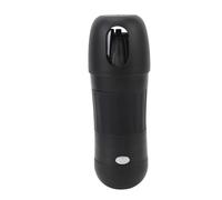 Segrehy Macchina da caffè elettrica portatile, piccola macchina da caffè da viaggio compatibile con capsule di caffè macinato per campeggio, escursionismo, alimentazione a batteria, ABS,