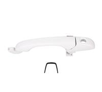 Segrehy Manico della porta esterna Kit di sostituzione della maniglia della porta esterna per la città di Grand Caravan Country 2008 2019 Materiale ABS (Davanti a sinistra: con buco)