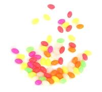 Segrehy Perline di Pesca in plastica per Le Esca di Pesce Ovale per Le Esca di Attrezzatura da 1500 PCS impostati con baglio