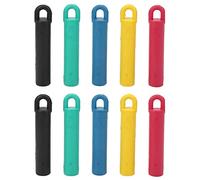 Segrehy Piscina per Appendiabiti in Gomma Set di Billiard Punta per la Punta appesa Supporto per Piscina Tavolo da Piscina Gancio di Gomma Stronzo Rosso/Nero/Blu/Verde/Giallo da 10 PCS