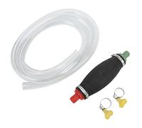 Segrehy Pompa a mano sifone 16 mm/0,63 pollici con trasferimento d'acqua di carburante con benzina 2 m/6,6 piedi per camion motociclisti