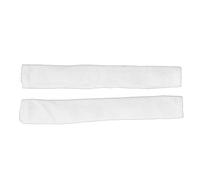 Segrehy Porta della porta del frigorifero Coperture per la maniglia per elettrodomestica da cucina a gancio e anello regolabile per il set da forno a microonde per lavastoviglie di 2 (Bianco)