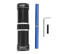 Segrehy RC Auto ruota della ruota esagonale in lega di alluminio 4,0 mm 5,5 mm 24 mm 25 mm Chiavele ruota attatore esagonale RC per ARRMA 1/5 RC auto (Blu)