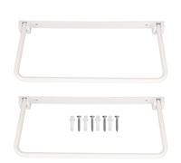 Segrehy Scaffale per scarpe scarpa scarpa scarpa scarpa scarpa scarpone pieghevole per scarpe in lega di scarpa scarpa scarpa scarpa per per hotel 2 pacchetto (Bianco)