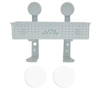 Segrehy Scolapiatti a parete Scaffale scavato Cestino Portaoggetti Organizzatore per bagno Bagno Bagno (Blu)