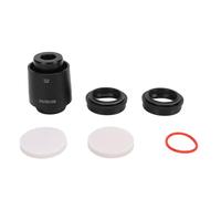 Segrehy Set di Polvere di Forcella Anteriore Set 36 mm ad Alta densità Anello di Spugna e Kit di Guarnizione della Polvere in Gomma per Ammortizzatore di Forcella per Mountain Bike