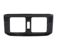 Segrehy Sostituzione del pannello di copertura dello sfiato dell'aria posteriore in materiale ABS in stile fibra di carbonio durevole per 2019 2021