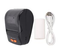 Segrehy Stampante Terma Bluetooth Etichetta portatile Etichetta portatile Stampante Black White Printing Output per le ricevute Codici QR Codici Logos Testo Ordini di ristorante