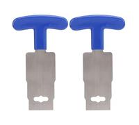 Segrehy Strumento di rimozione del Tappo della Piscina 2 Pacchetto Acciaio Inossidabile con Manico in Gomma per rimozione del Getto Spa della Piscina Compatibile con idrostream SP1419A