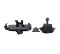 Segrehy Supporto per il telefono con sfiato dell'aria auto universale gravity glumage design morsetto automatico per Mercedes una classe W176 CLA Classe W117 GLA Classe X156 Black ABS