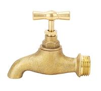 Segrehy Tambuino Bibb Ottone Ottone Tborso Acqua Filetto Reso per la valvola per l'irrigazione Levatrice per Lavaggio Acqua Acqua di corrosione Resistente alla corrosione Durosi Facile