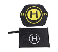 Segrehy Tappetino atterraggio per drone portatile pieghevole impermeabile per Mavic 3 Mini SE Air 2S FPV Mini 2 Pro Air 3 materiale impermeabile in PU formato aperto 55x50cm Dimensioni