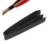 Segrehy Targhere per restringimento del Calore del tiro con l' di Gomma Nera Resistente all'Usura Resistente Resistente Resistente per la Caccia all'aperto Accessori Freccia di Freccia