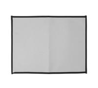 Segrehy Tasco di Grill a Prova di Fuoco Resistente al Calore Resistente al Silicone in Fibra di Vetro in Fibra di Vetro tappetini da Fuoco Quadra (Grigio)