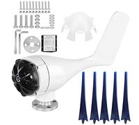 Segrehy Turbine eoliche a 5 pale piccolo generatore mulino a vento forniture industriali attrezzature macchinari 800W (24V)
