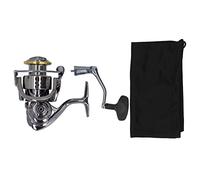 Segrehy TW Fishing Reel Metal Che Gira la Pesca a Bobina in Alluminio in Lega di Pesca Ruota di Acqua salata d'Acqua Dolce (TW4000)