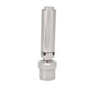 Segrehy Ugello di Fontana in Acciaio Inossidabile in Acciaio Regolabile gemello Schiuma Spray Spray per la Testa per Decorazione di Piazza da Giardino dn25 Size 16,3x3,7 cm
