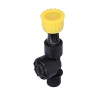 Segrehy Ugello Spray ugello atomizzante ugello Spray tota irrigazione ugello Anti gocciolamento antidrip durezza Elevata plastica g3/8 Filo Maschio Collegamento per Giardino a Serra Serra