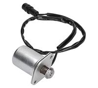 Segrehy Valvola di solenoide Rotante 4I5674 Accessori di Parti di Escavatore durevoli di Alta qualità per Cat E320 Modello TOSD062024 Filo Coperto di Guscio in Acciaio in Acciaio (DC12V)