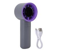 Segrehy Ventola di raffreddamento portatile Alimentata via USB Silenzioso Ventola fredda ad alta velocità Ventilatore pieghevole Batteria da 2000 mAh 6 W per viaggi all'aperto