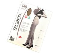 SEGRETA COLLANT RIPOSANTE 140 DEN SUPERCALIBRATO- SUPPORT MEDIO-FORTE, VELATO - COMPRESSIONE GRADUATA 18/22 mmHg - hPa 24/29. Calza Medicale.