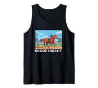Segretariat Horse, Maglia da Corsa di Cavalli, del Mar, Santa Anita Canotta