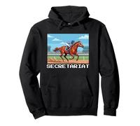 Segretariat Horse, Maglia da Corsa di Cavalli, del Mar, Santa Anita Felpa con Cappuccio