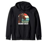Segretariat Horse, Maglia da Corsa di Cavalli, del Mar, Santa Anita Felpa con Cappuccio