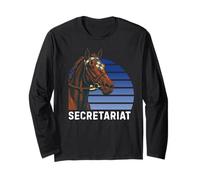 Segretariat Horse, Maglia da Corsa di Cavalli, del Mar, Santa Anita Maglia a Manica