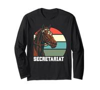 Segretariat Horse, Maglia da Corsa di Cavalli, del Mar, Santa Anita Maglia a Manica