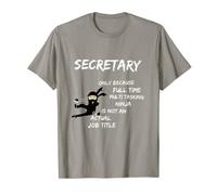 Segretario Multi-Tasking Ninja T-shirt per il miglior segretario Maglietta