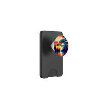 Segretario Uccello Tramonto Stile Retrò Safari Vintage 70s PopSockets PopWallet per MagSafe
