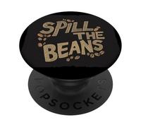 Segreti ad alta voce con il discorso di Spill the Beans PopSockets PopGrip Adesivo