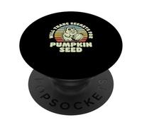 Segreti commerciali per gli allevatori di gerbilli divertenti di semi di zucca PopSockets PopGrip Adesivo