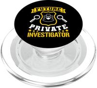 Segreto Spia Privato Occhio Crimescene Investigatore Futuro PopSockets PopGrip per MagSafe