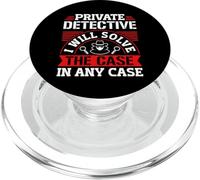 Segreto Spy Privato Occhio Crimescene Investigatore Privato PopSockets PopGrip per MagSafe