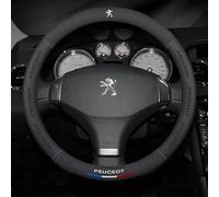 SEGSFGHD Coprivolante per Auto, per Peugeot Partner Tepee 2012-2018 Antiscivolo Traspirante Durevole copristerzo,Accessori da Interno,Accessori per Volante
