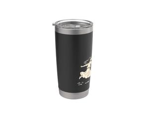 Seguendo le orme del Buddha Viaggio spirituale Bicchiere termico in acciaio inox doppia parete