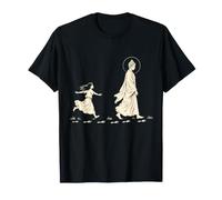 Seguendo Le Orme del Buddha Viaggio Spirituale Maglietta