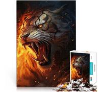 Segugio infernale ruggente Puzzle 1000 pezzi per adolescenti Per il divertimento in famiglia Attività divertenti a casa, regali di compleanno, regali di viaggio, 38x26cm